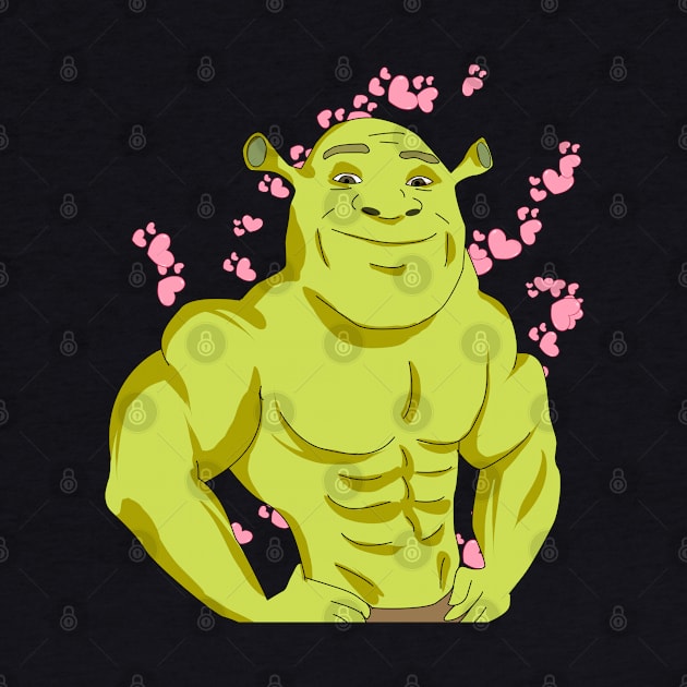 Macho Shrek Valentine by Anime Meme's